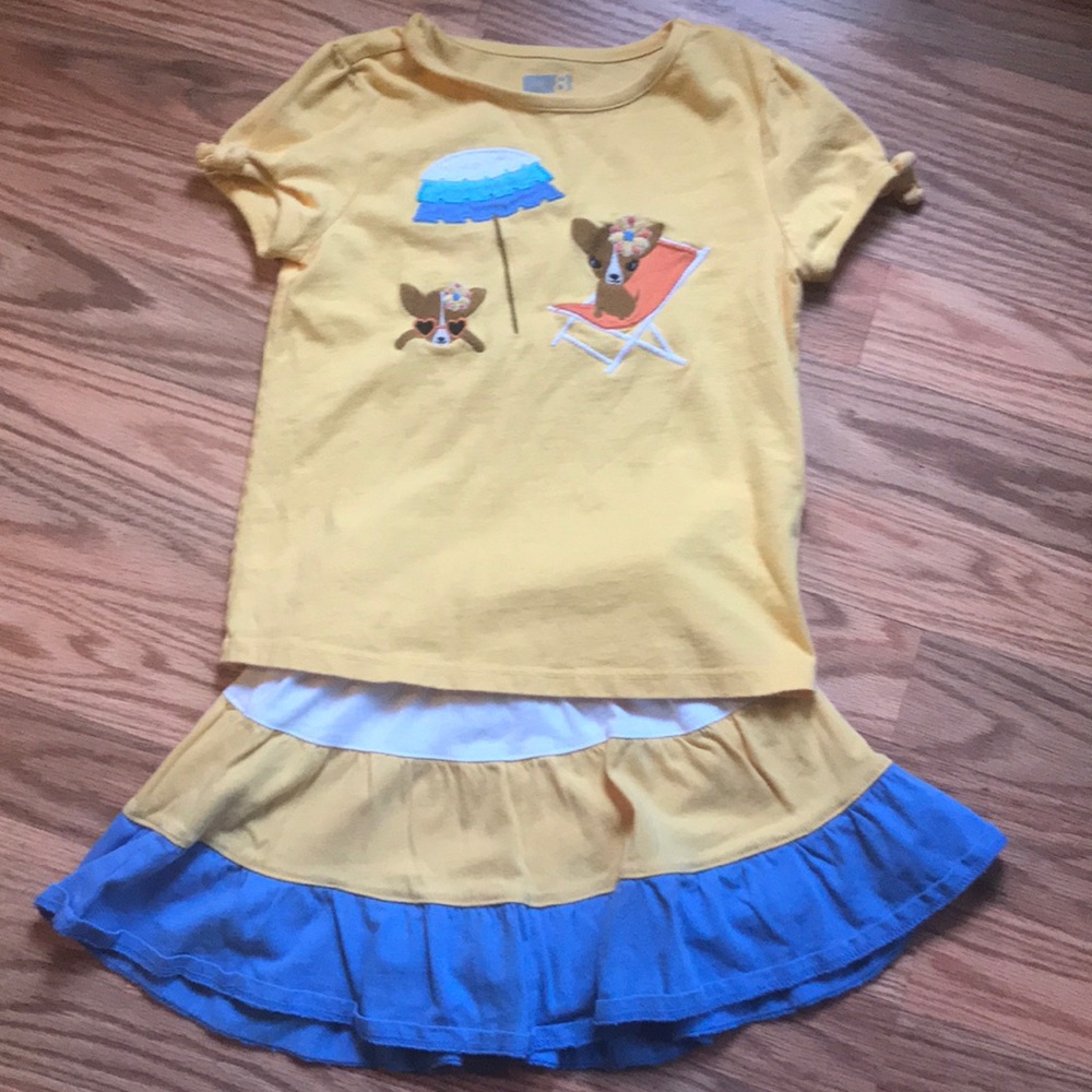 Girls crazy 8 matching set